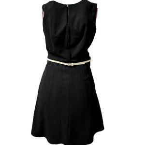 SOLD OFFLINE!!! NWT - Calvin Klein Little Black Dress with Front Peep and Clasp
